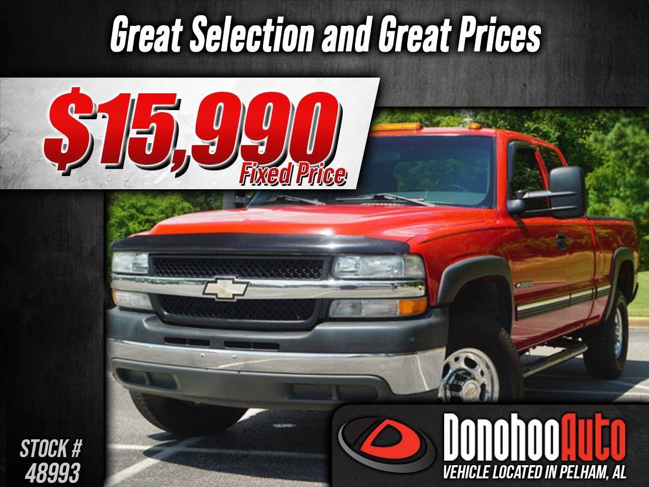2002 Chevrolet Silverado 2500 LS — Pickup Truck — 105,446 mi — Pelham, AL