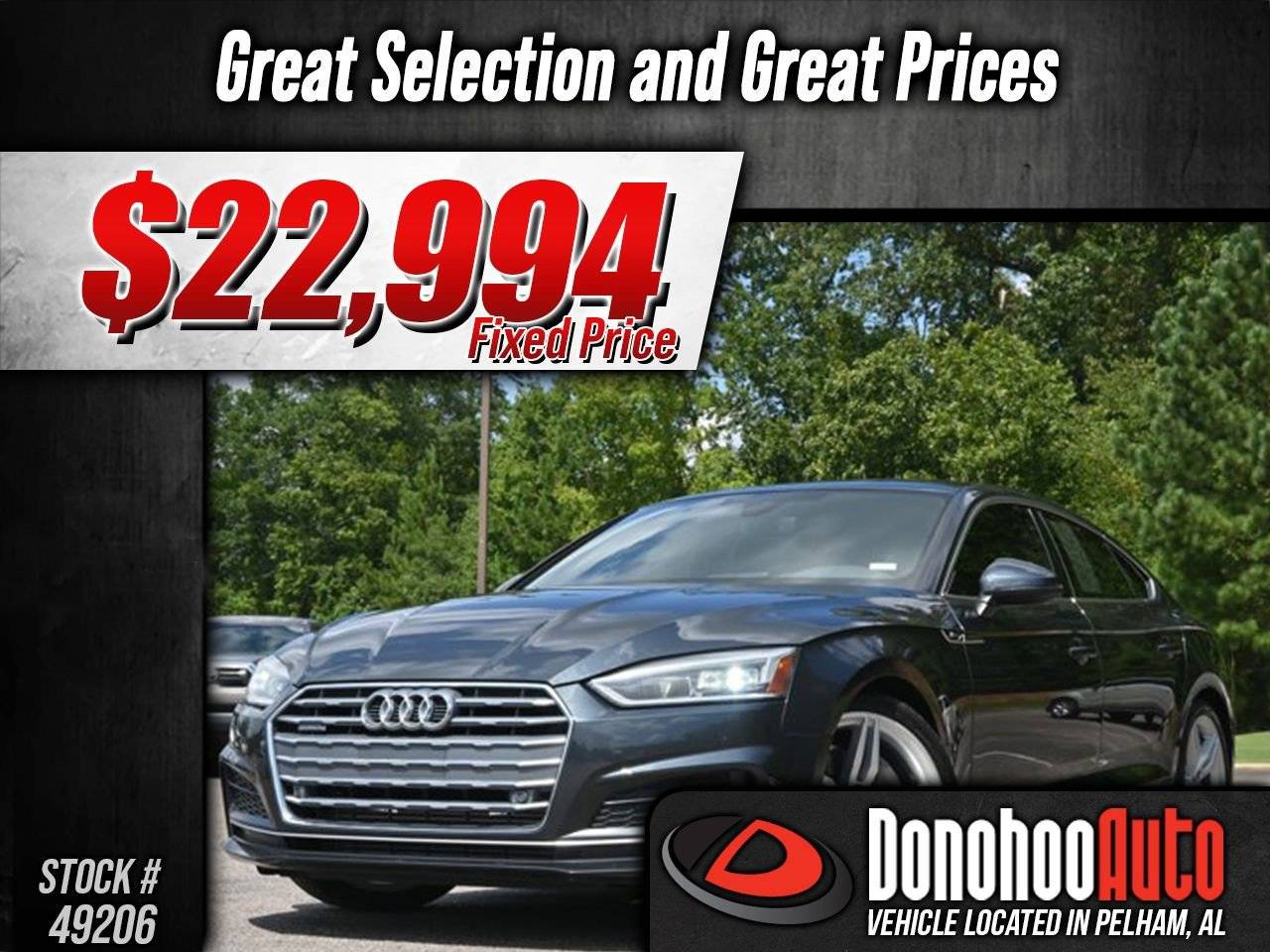 2019 Audi A5 Premium Plus — Hatchback — 52,226 mi — Pelham, AL