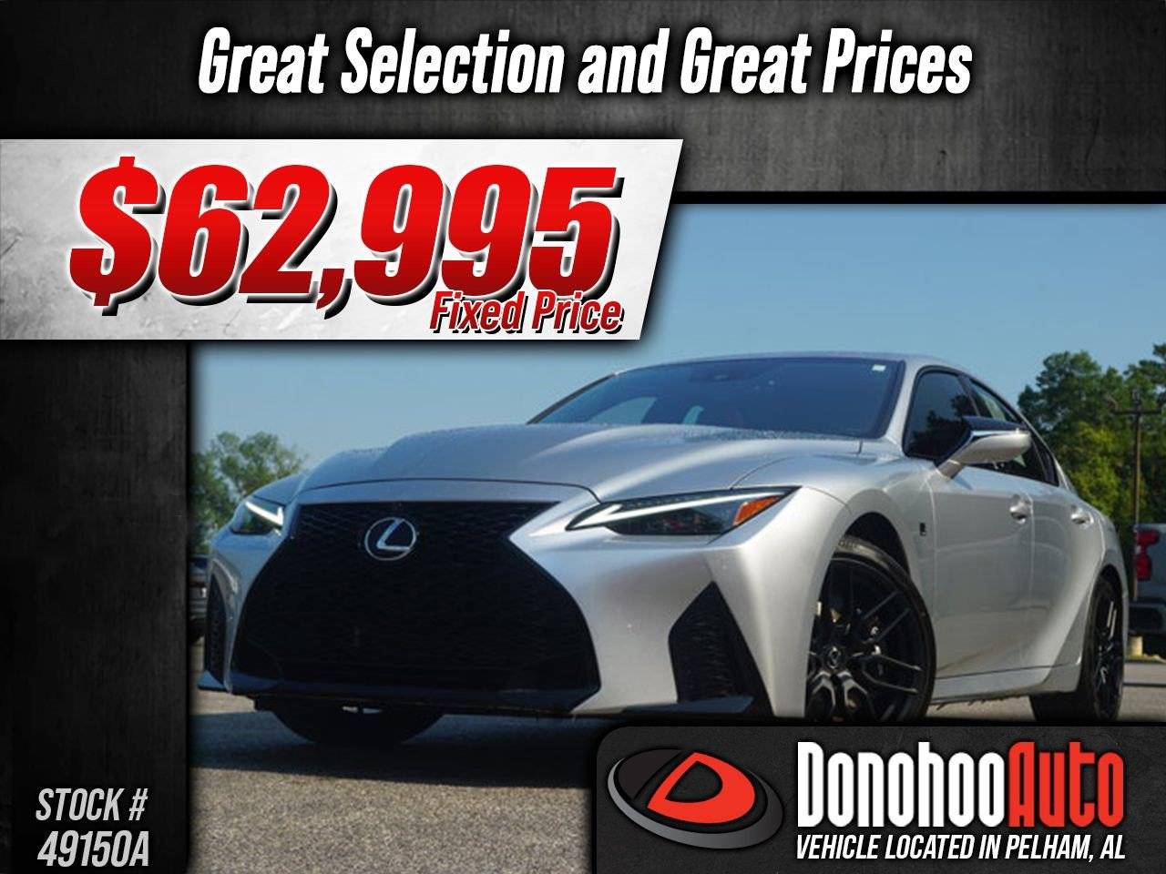 2023 Lexus IS IS 500 F SPORT Performance Premium — Sedan — 5,069 mi — Pelham, AL