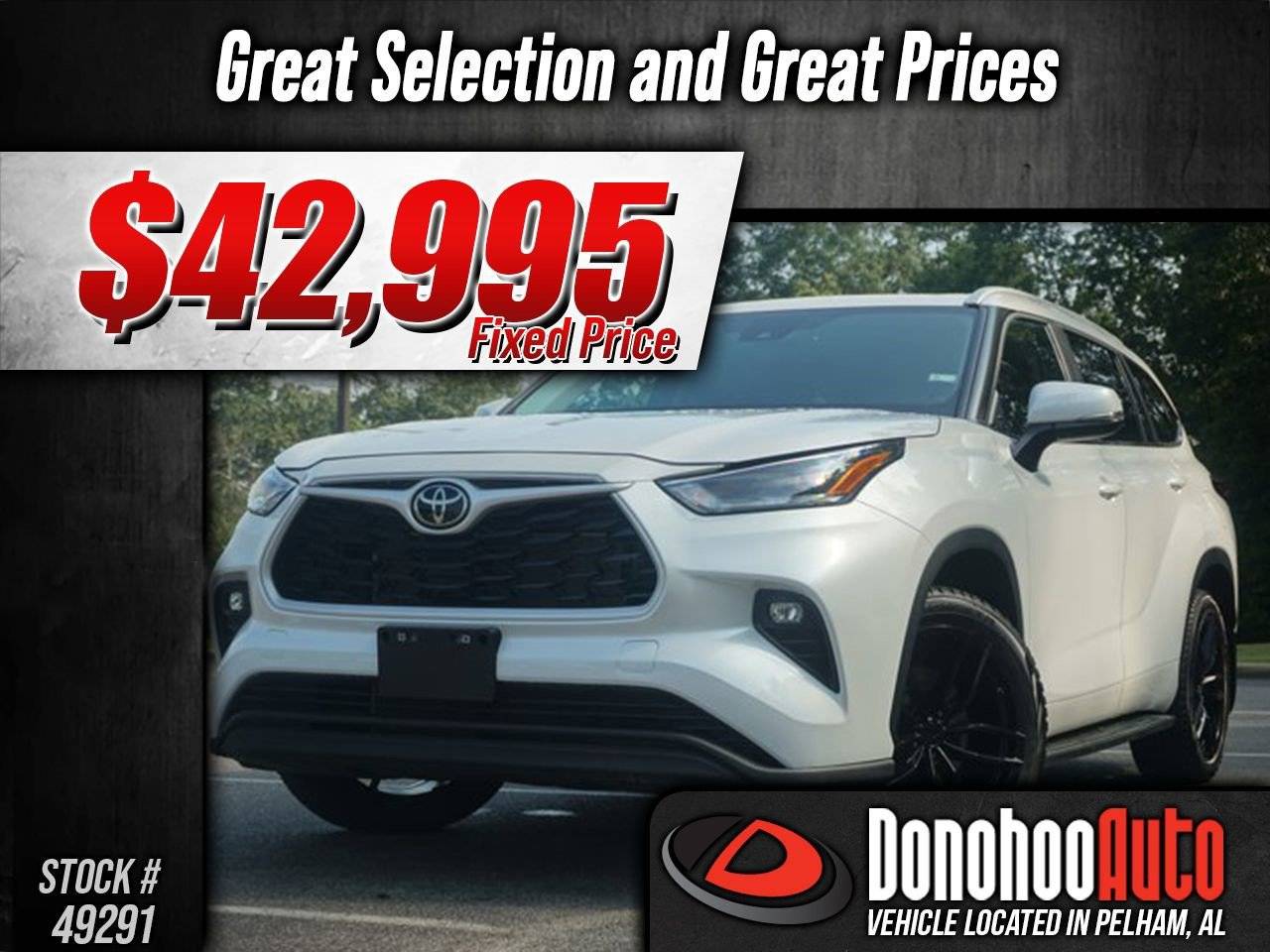 2024 Toyota Highlander XLE — SUV — 16,003 mi — Pelham, AL