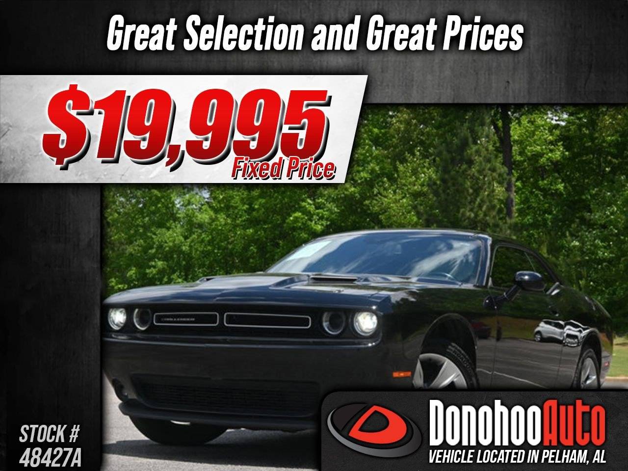 2020 Dodge Challenger SXT — Coupe — 58,498 mi — Pelham, AL