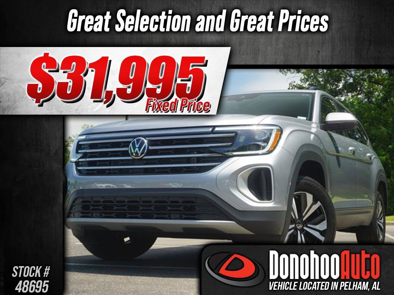 2024 Volkswagen Atlas SE — SUV — 9,273 mi — Pelham, AL