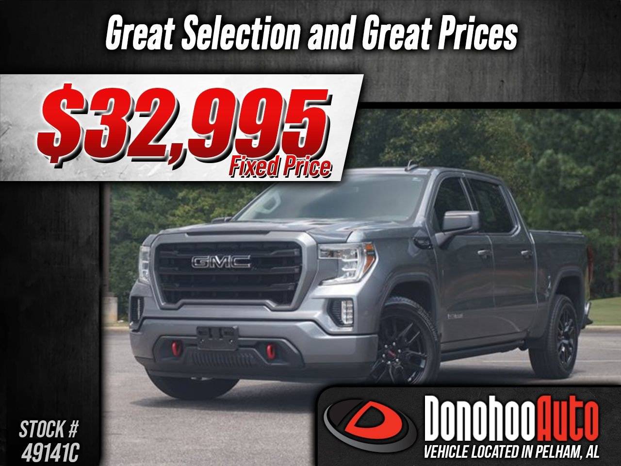 2020 GMC Sierra 1500 Elevation — Pickup Truck — 55,339 mi — Pelham, AL