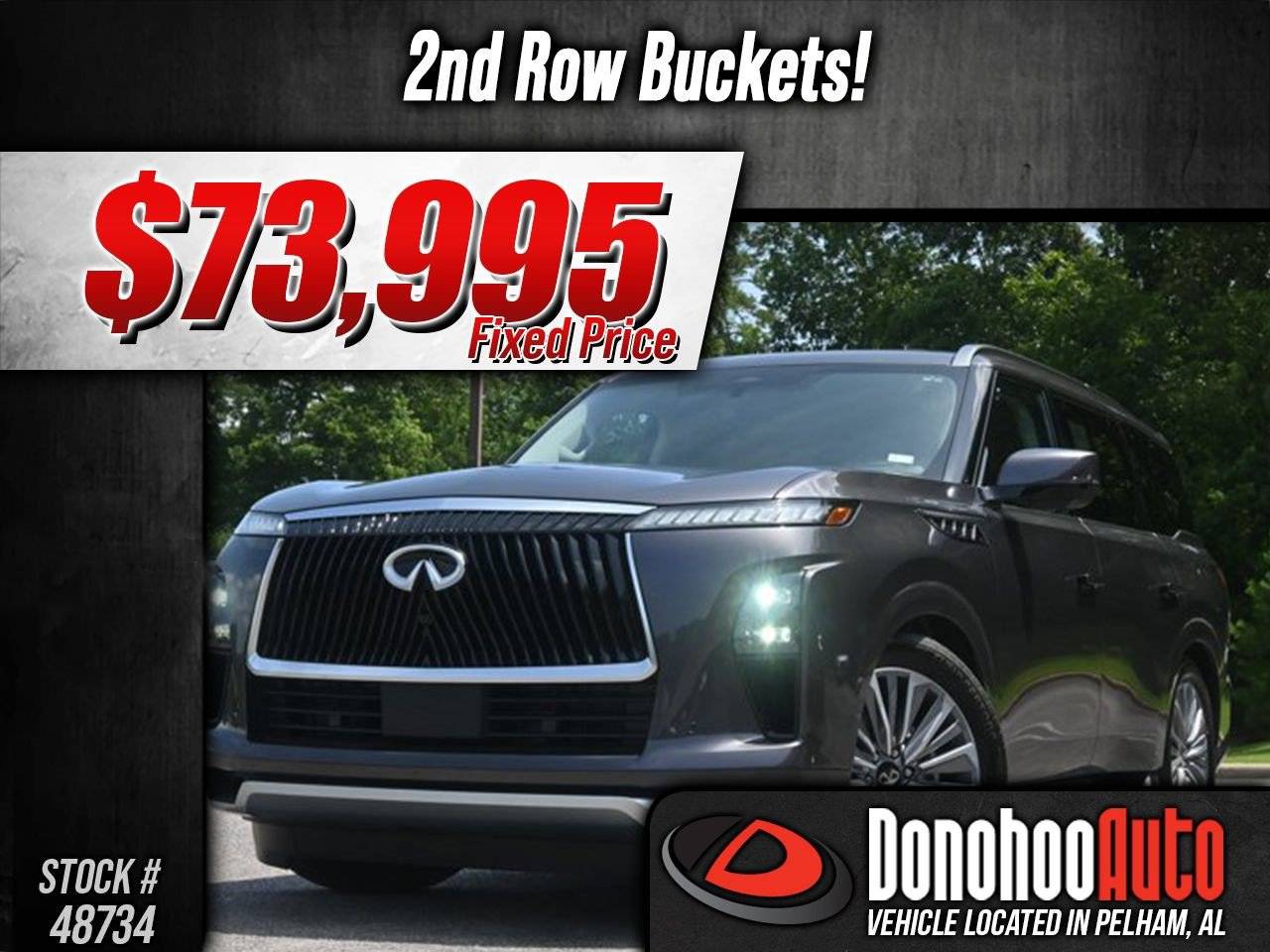 2025 INFINITI QX80 LUXE — SUV — 186 mi — Pelham, AL
