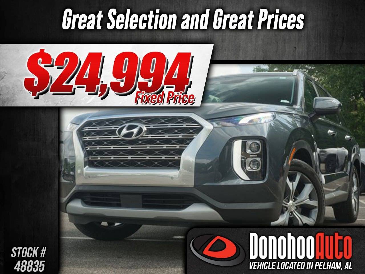 2020 Hyundai Palisade SEL — SUV — 52,210 mi — Pelham, AL