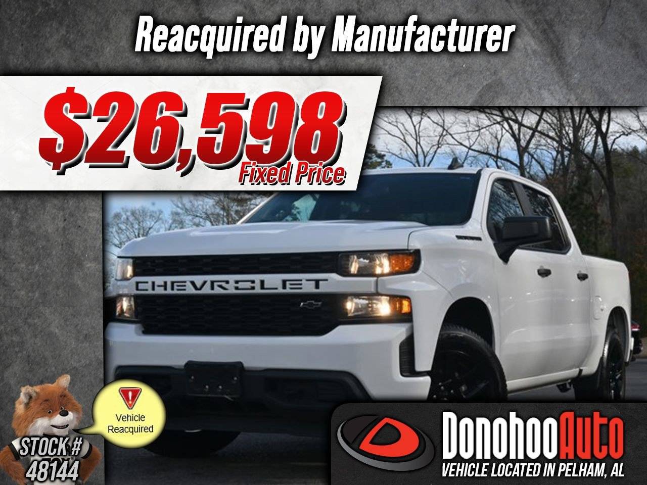 2022 Chevrolet Silverado 1500 LTD Custom — Pickup Truck — 45,154 mi — Pelham, AL