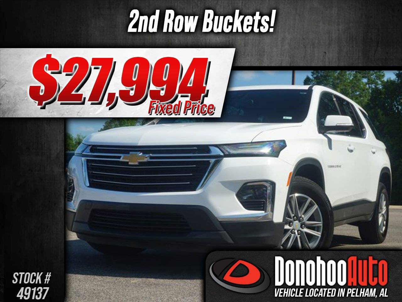 2022 Chevrolet Traverse LT Leather — SUV — 38,986 mi — Pelham, AL