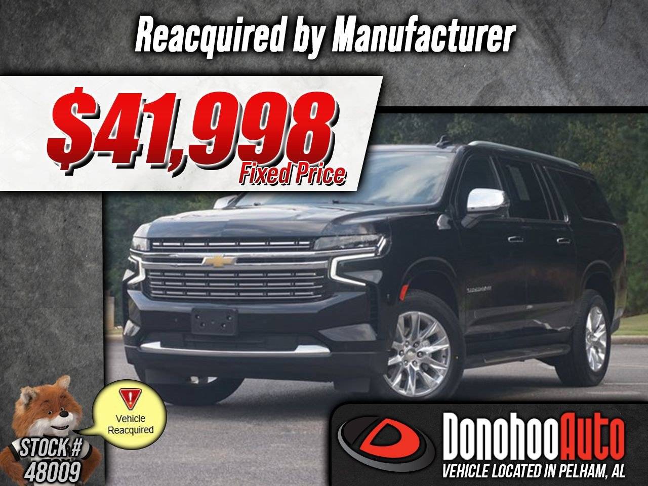 2023 Chevrolet Suburban Premier — SUV — 43,355 mi — Pelham, AL