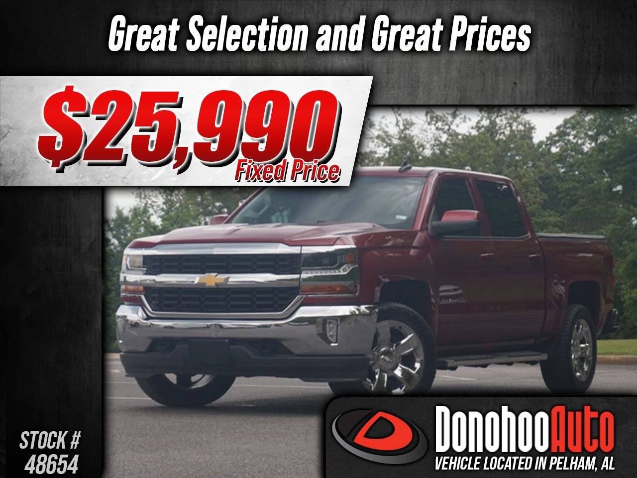 2018 Chevrolet Silverado 1500 LT — Pickup Truck — 82,315 mi — Pelham, AL