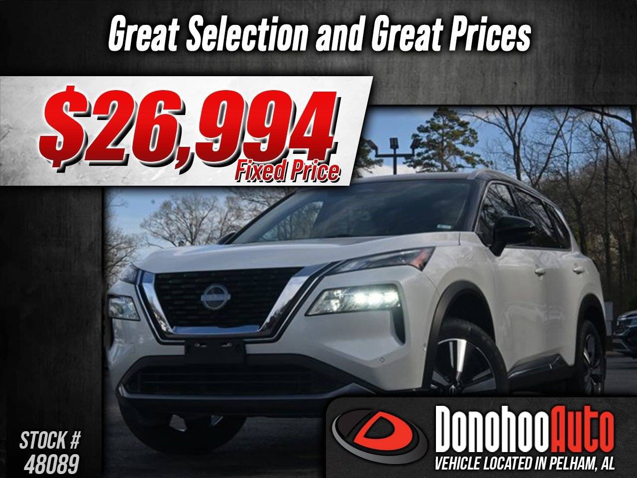 2023 Nissan Rogue SL — SUV — 27,071 mi — Pelham, AL