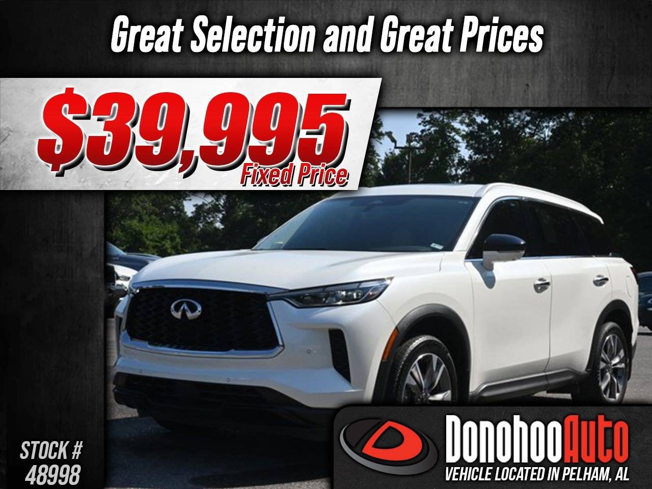 2023 INFINITI QX60 LUXE — SUV — 22,170 mi — Pelham, AL