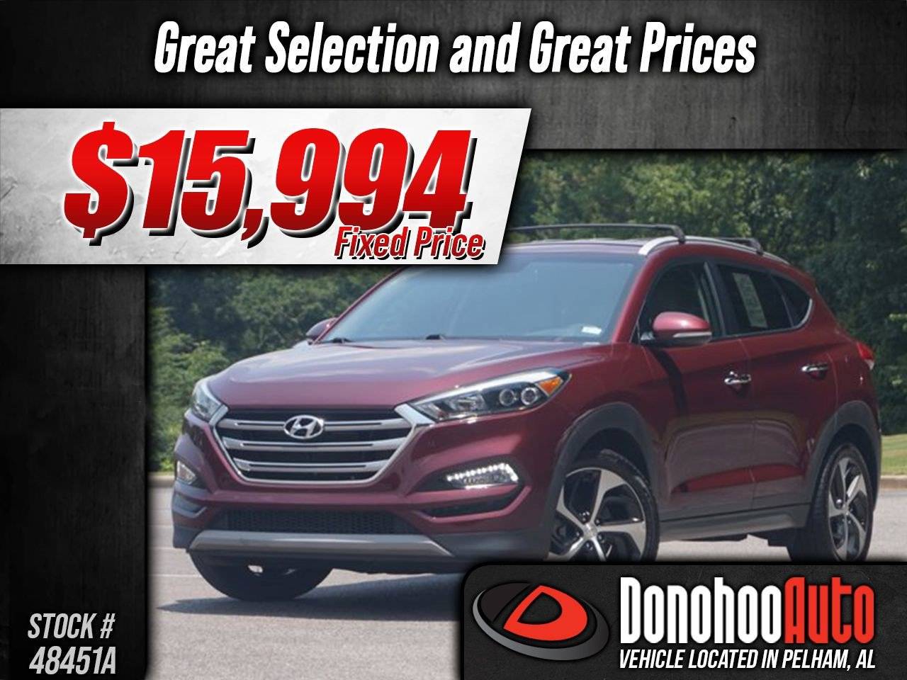 2017 Hyundai Tucson Limited — SUV — 56,166 mi — Pelham, AL