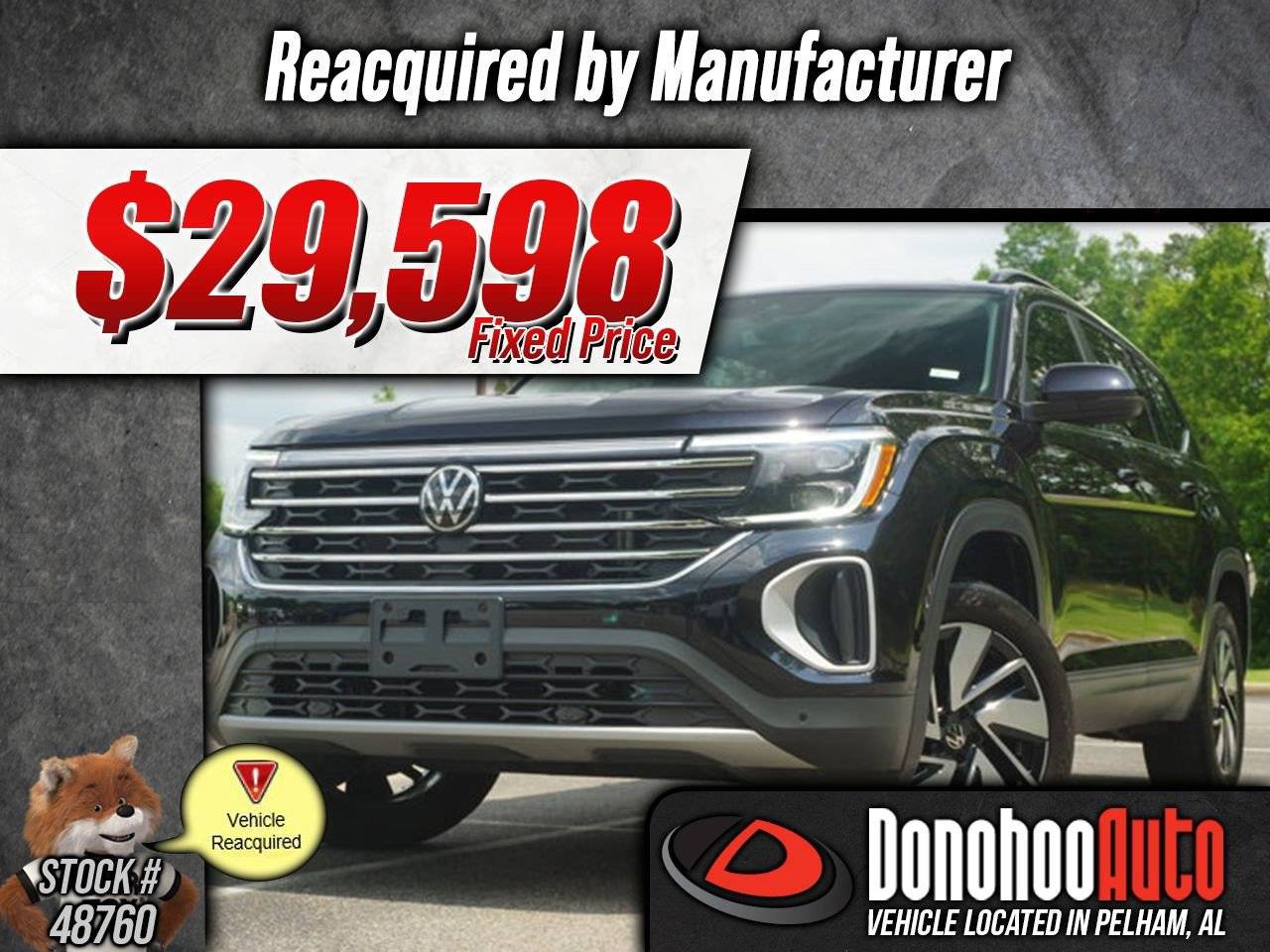 2024 Volkswagen Atlas SE with Technology — SUV — 15,188 mi — Pelham, AL