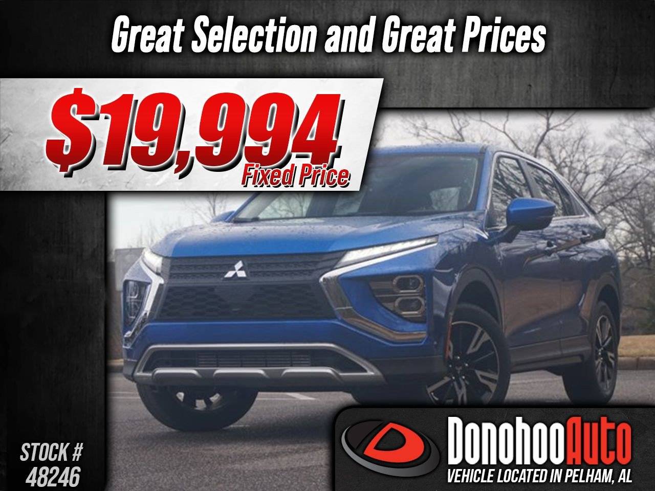 2023 Mitsubishi Eclipse Cross SE — SUV — 18,959 mi — Pelham, AL