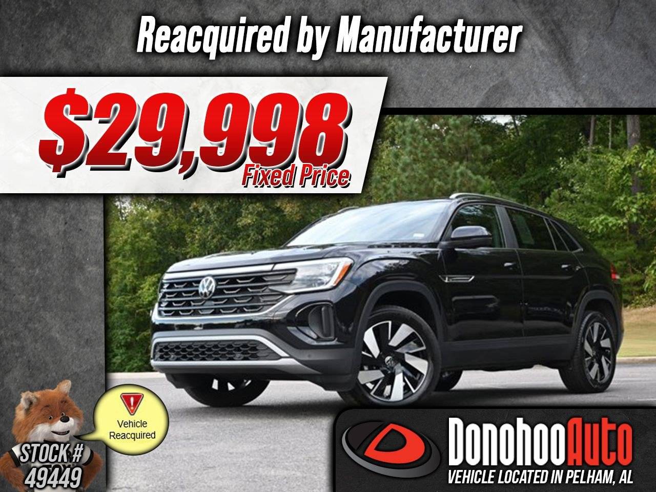 2024 Volkswagen Atlas Cross Sport SE with Technology — SUV — 4,406 mi — Pelham, AL