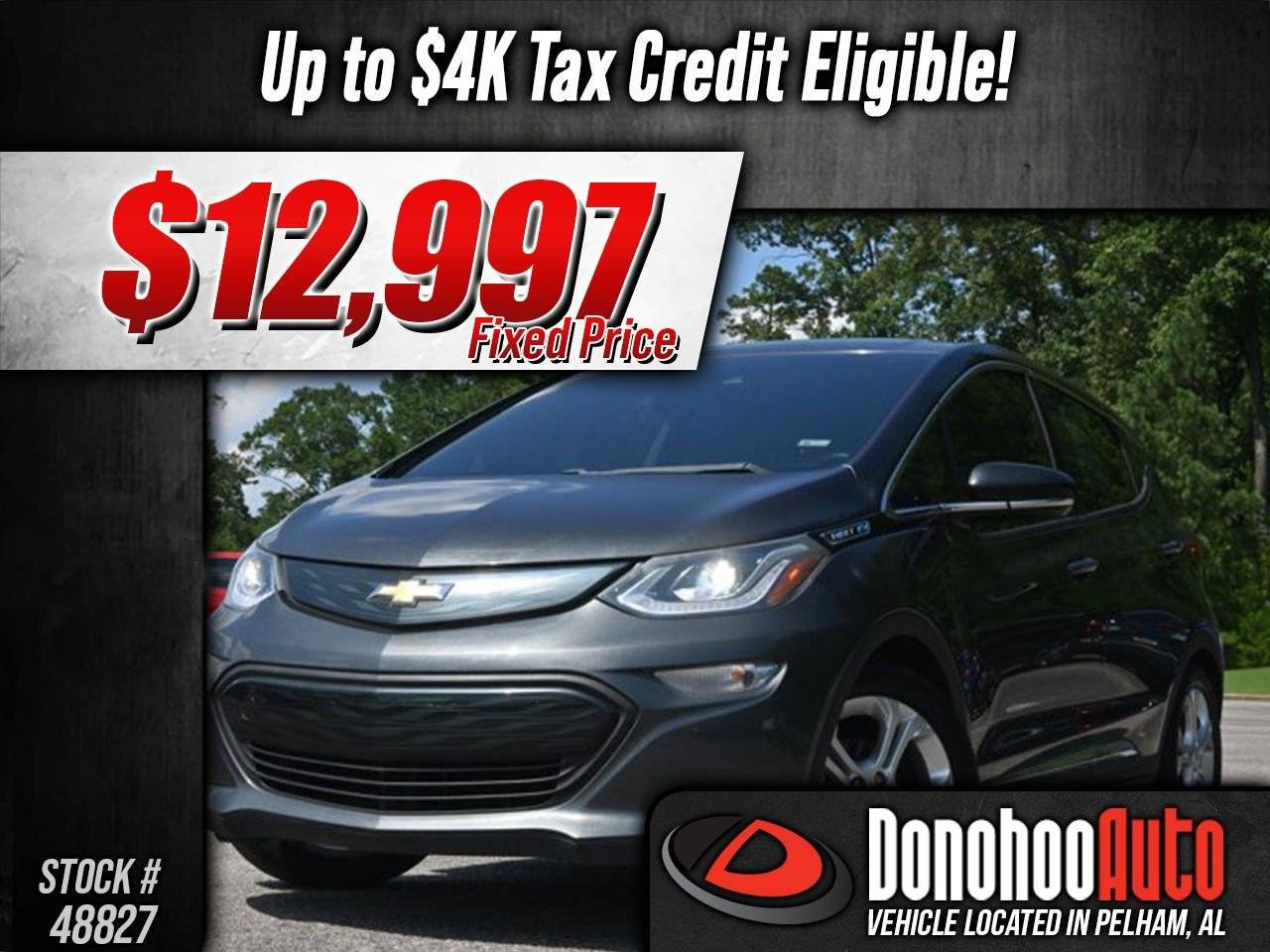 2019 Chevrolet Bolt EV LT — Hatchback — 39,854 mi — Pelham, AL