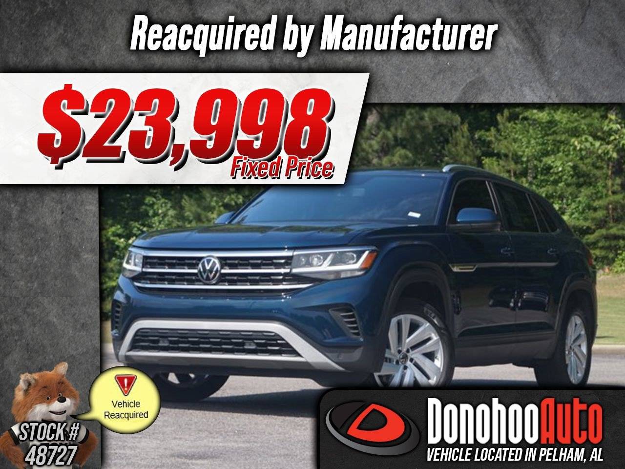 2023 Volkswagen Atlas Cross Sport SE with Technology — SUV — 23,508 mi — Pelham, AL