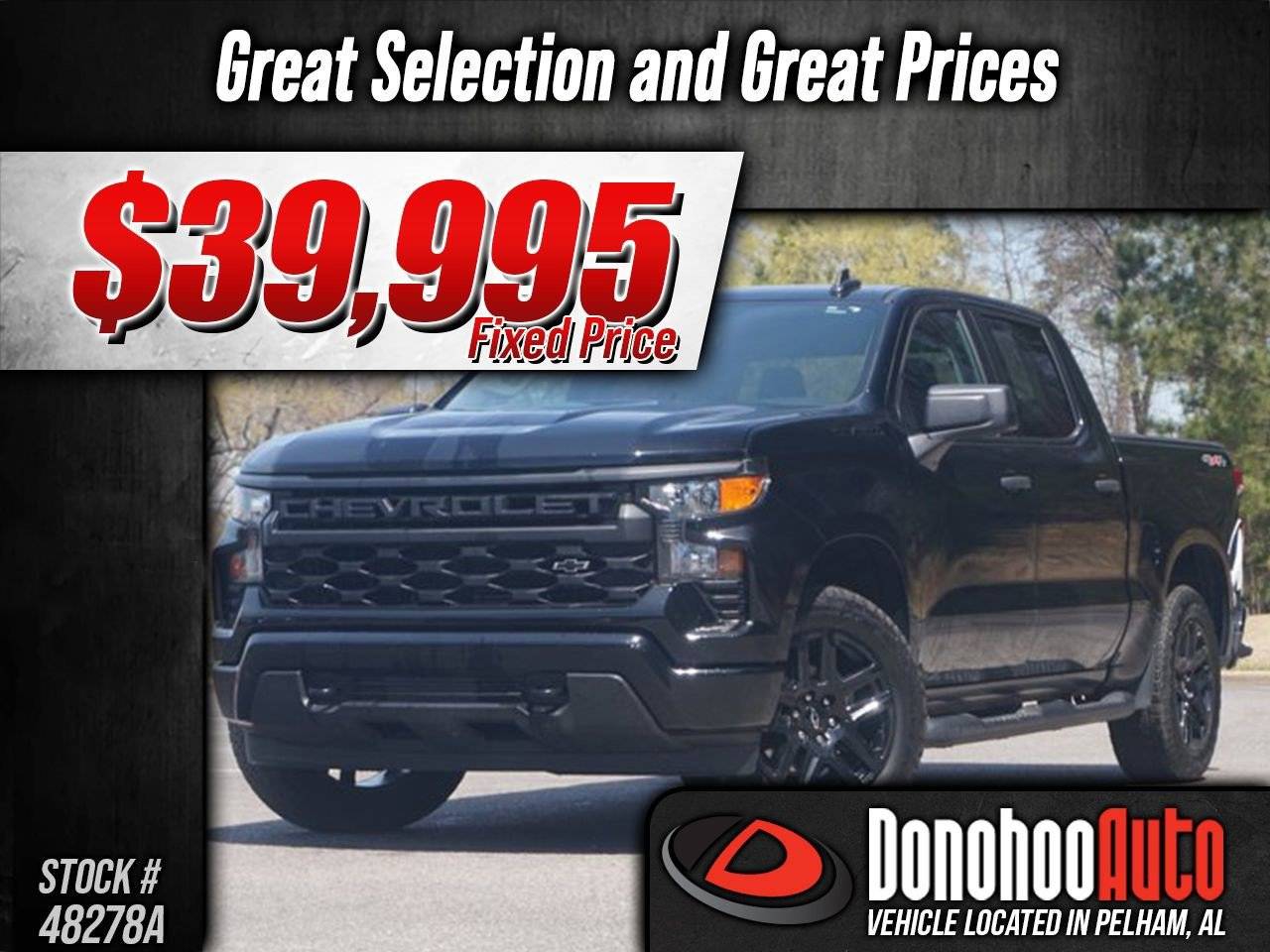 2024 Chevrolet Silverado 1500 Custom — Pickup Truck — 14,927 mi — Pelham, AL