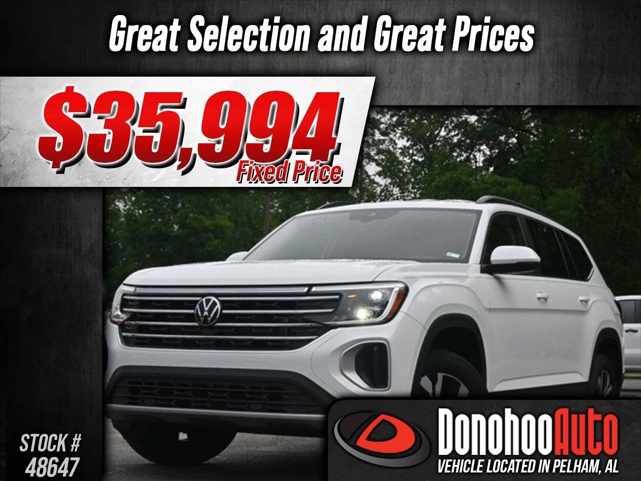 2024 Volkswagen Atlas SE — SUV — 9,906 mi — Pelham, AL