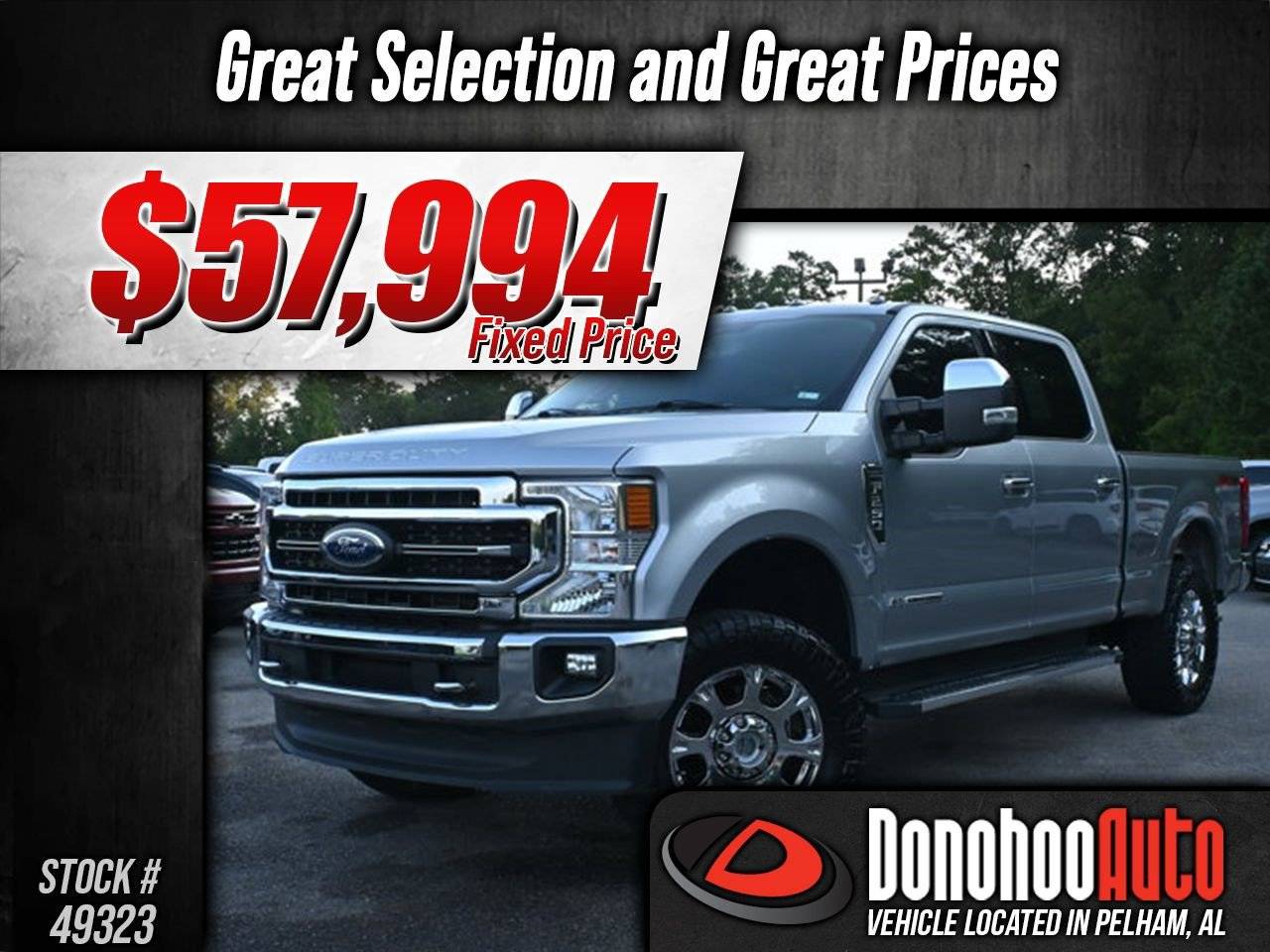 2021 Ford Super Duty F-250 LARIAT — Pickup Truck — 66,852 mi — Pelham, AL
