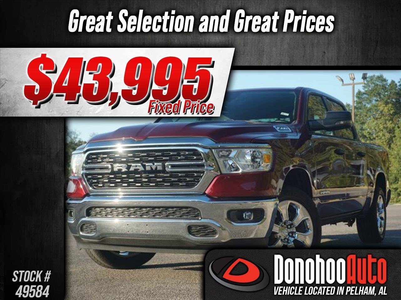 2024 Ram 1500 Big Horn — Pickup Truck — 8,458 mi — Pelham, AL