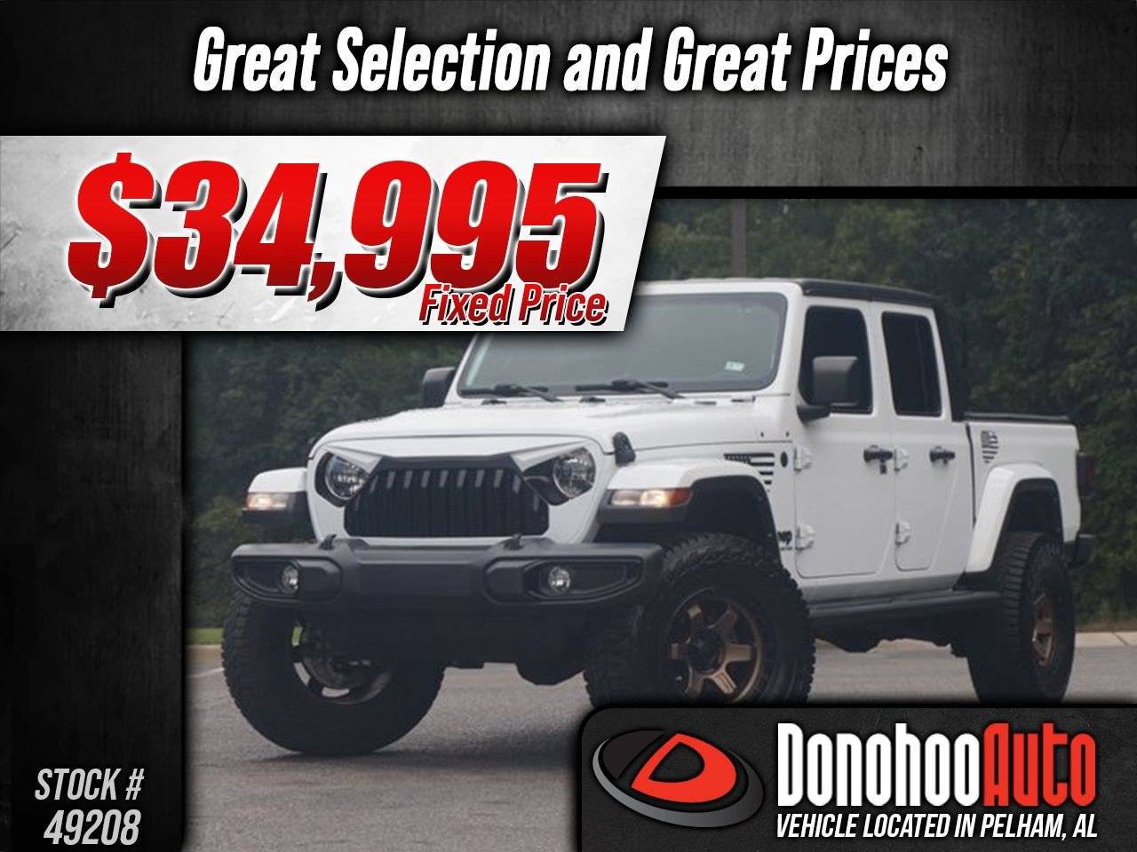 2022 Jeep Gladiator Willys — Pickup Truck — 32,114 mi — Pelham, AL
