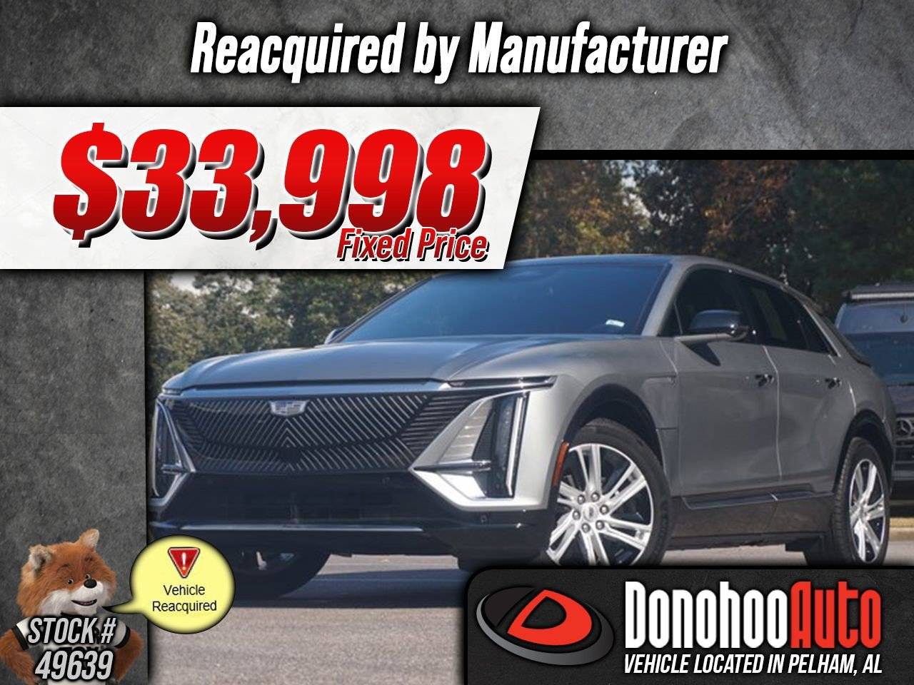 2024 Cadillac LYRIQ Tech — SUV — 13,004 mi — Pelham, AL