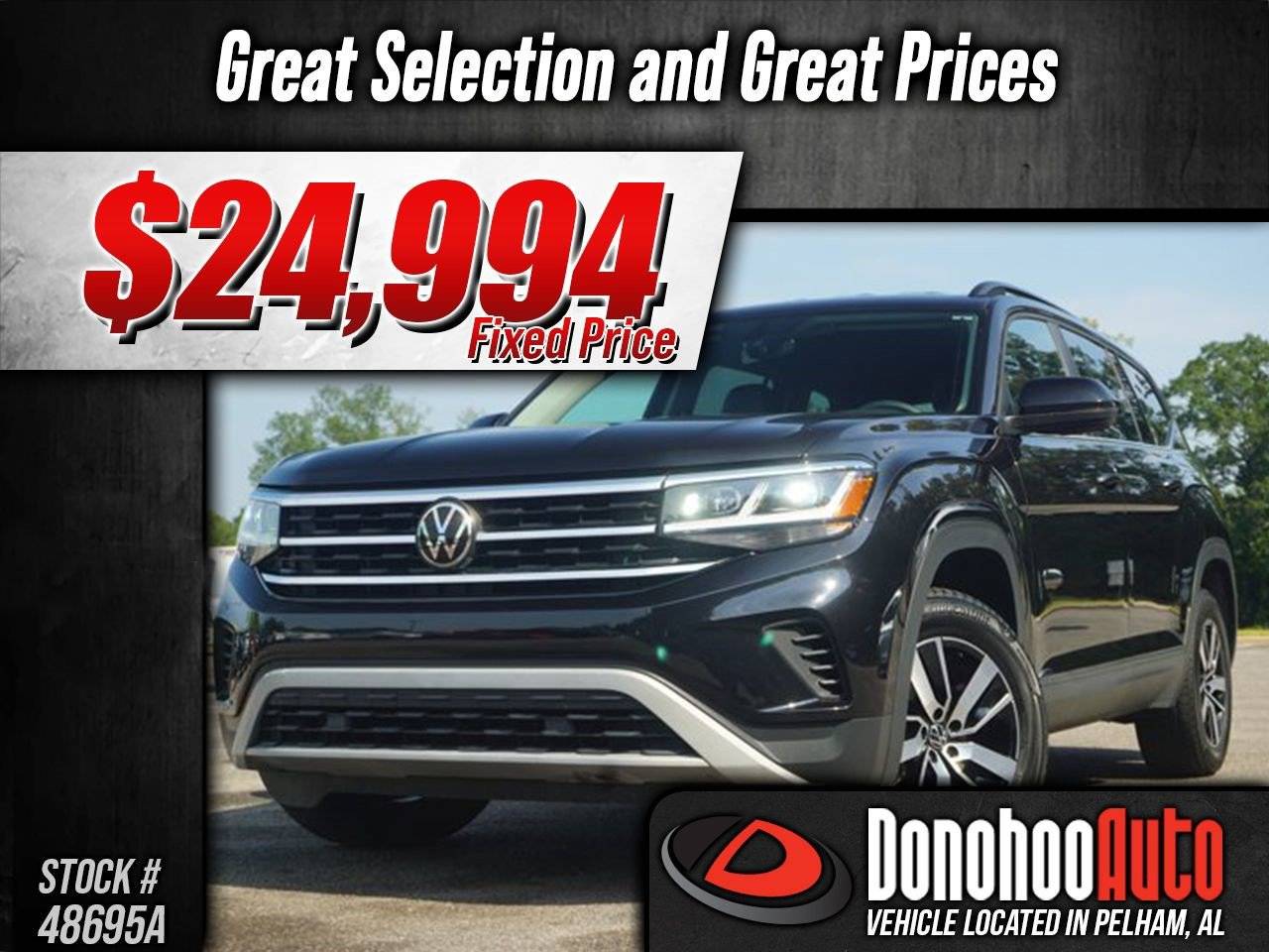 2023 Volkswagen Atlas SE — SUV — 60,300 mi — Pelham, AL