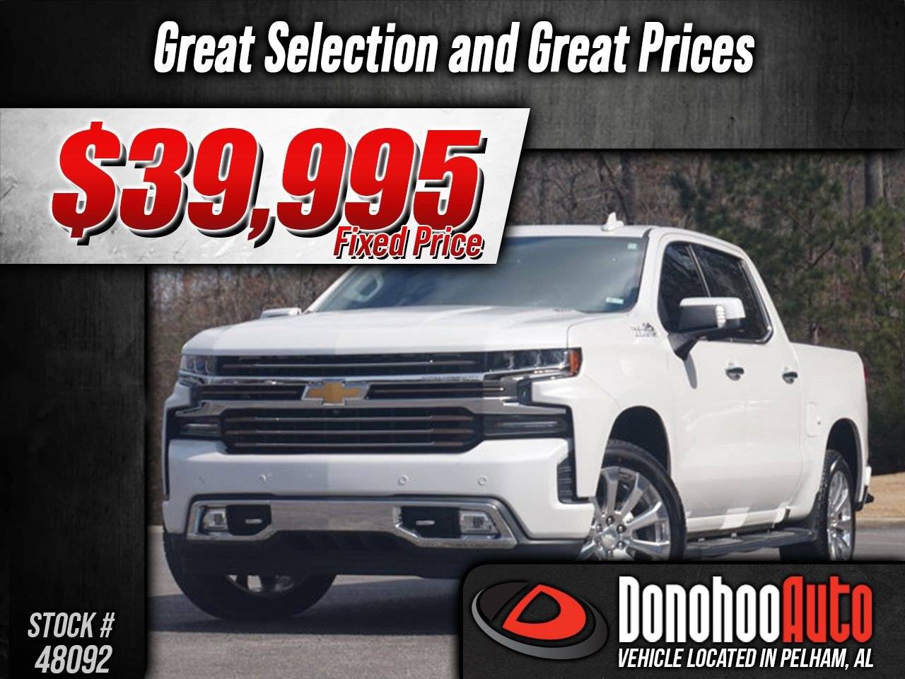 2020 Chevrolet Silverado 1500 High Country — Pickup Truck — 54,861 mi — Pelham, AL