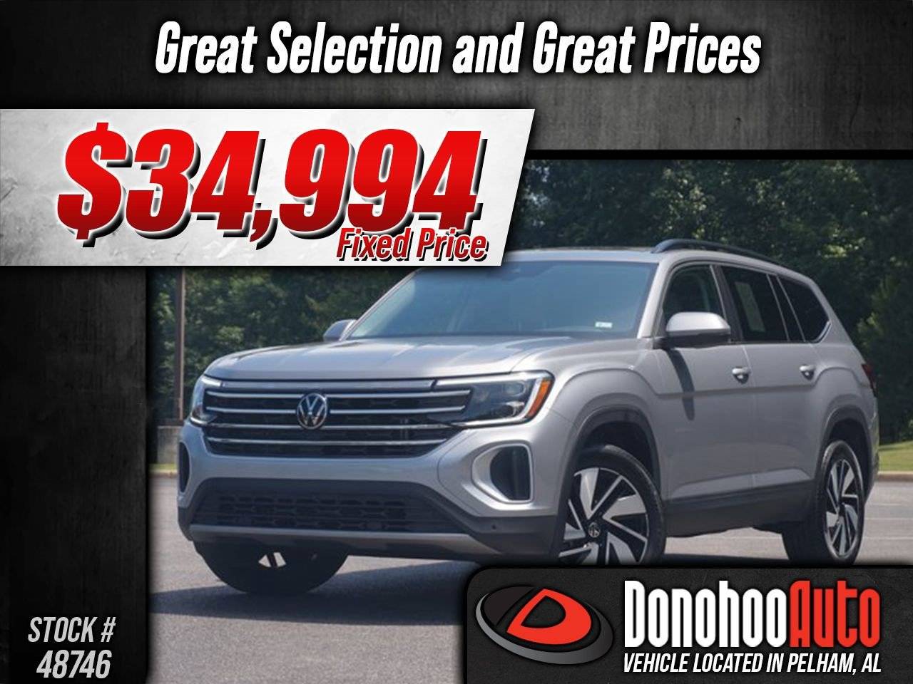 2024 Volkswagen Atlas SE with Technology — SUV — 16,878 mi — Pelham, AL