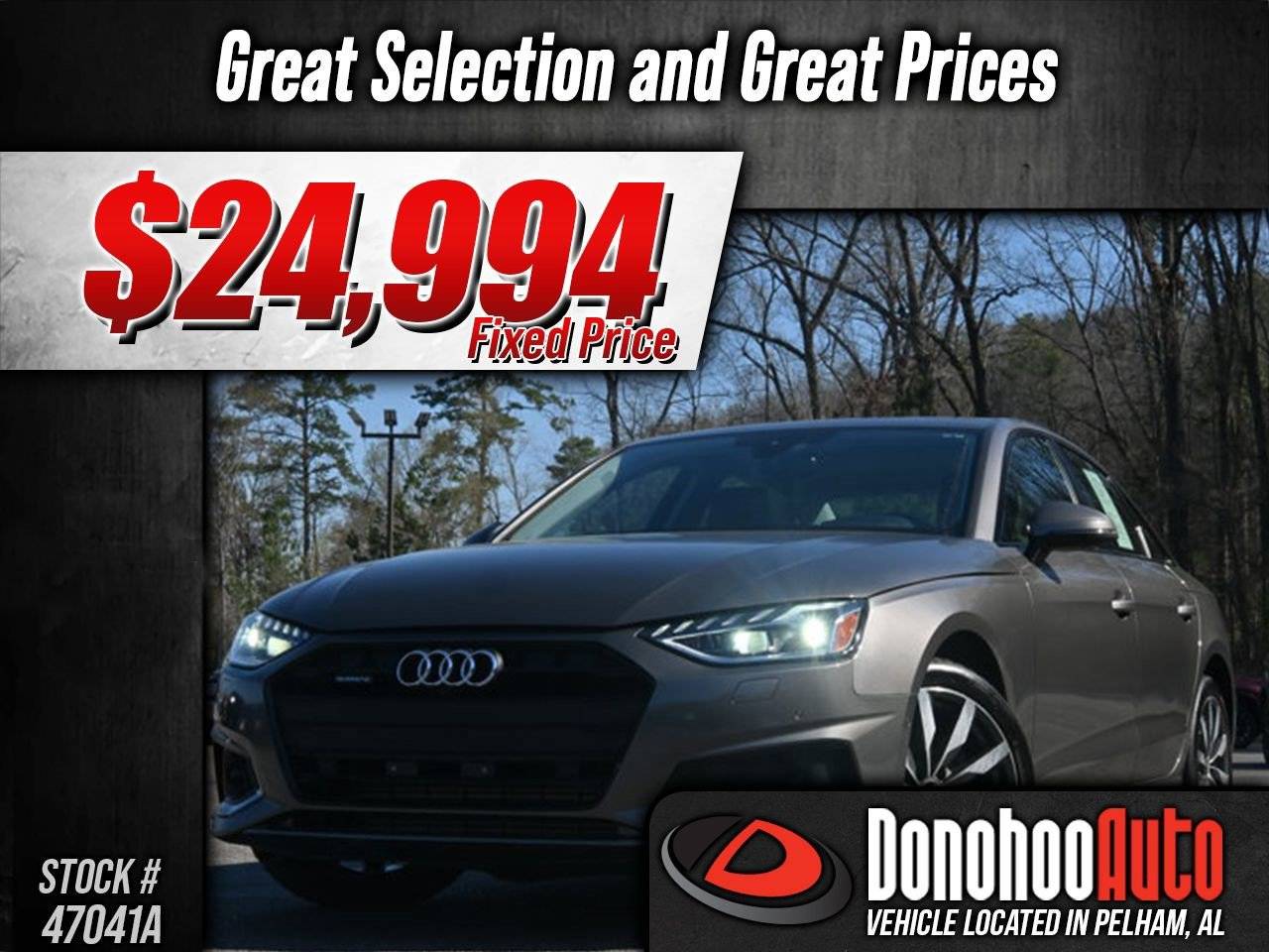 2022 Audi A4 Prestige — Sedan — 28,385 mi — Pelham, AL