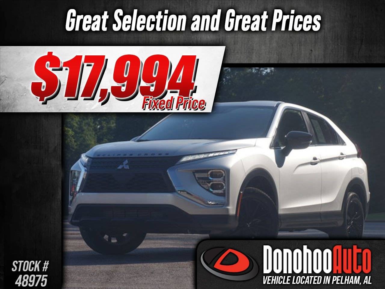 2023 Mitsubishi Eclipse Cross LE — SUV — 45,781 mi — Pelham, AL