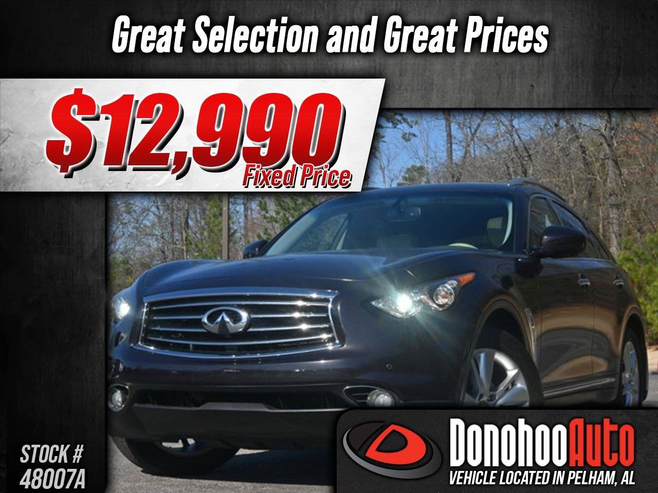 2013 INFINITI FX FX50 — SUV — 120,169 mi — Pelham, AL