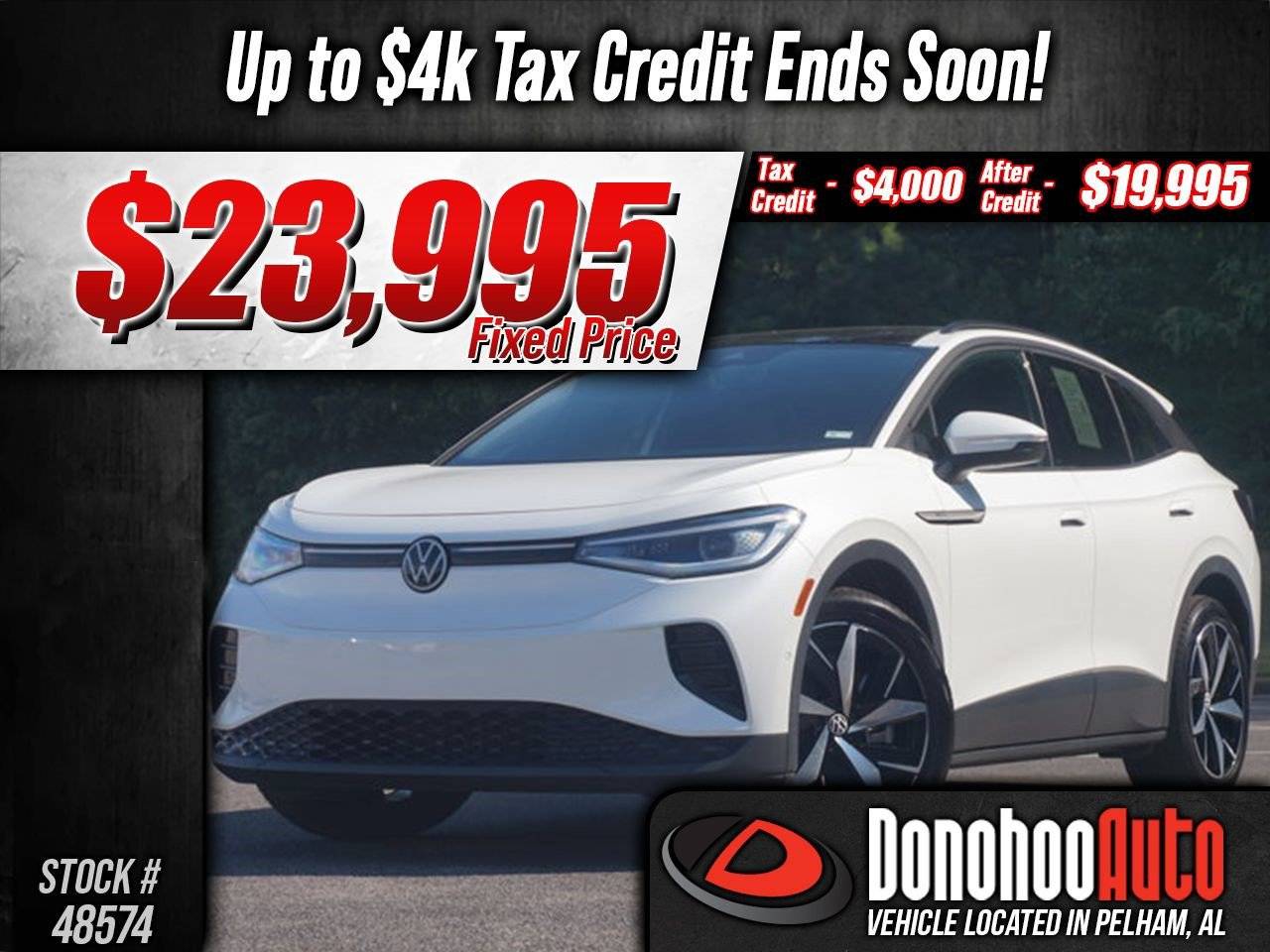 2023 Volkswagen ID.4 Pro S — SUV — 13,425 mi — Pelham, AL