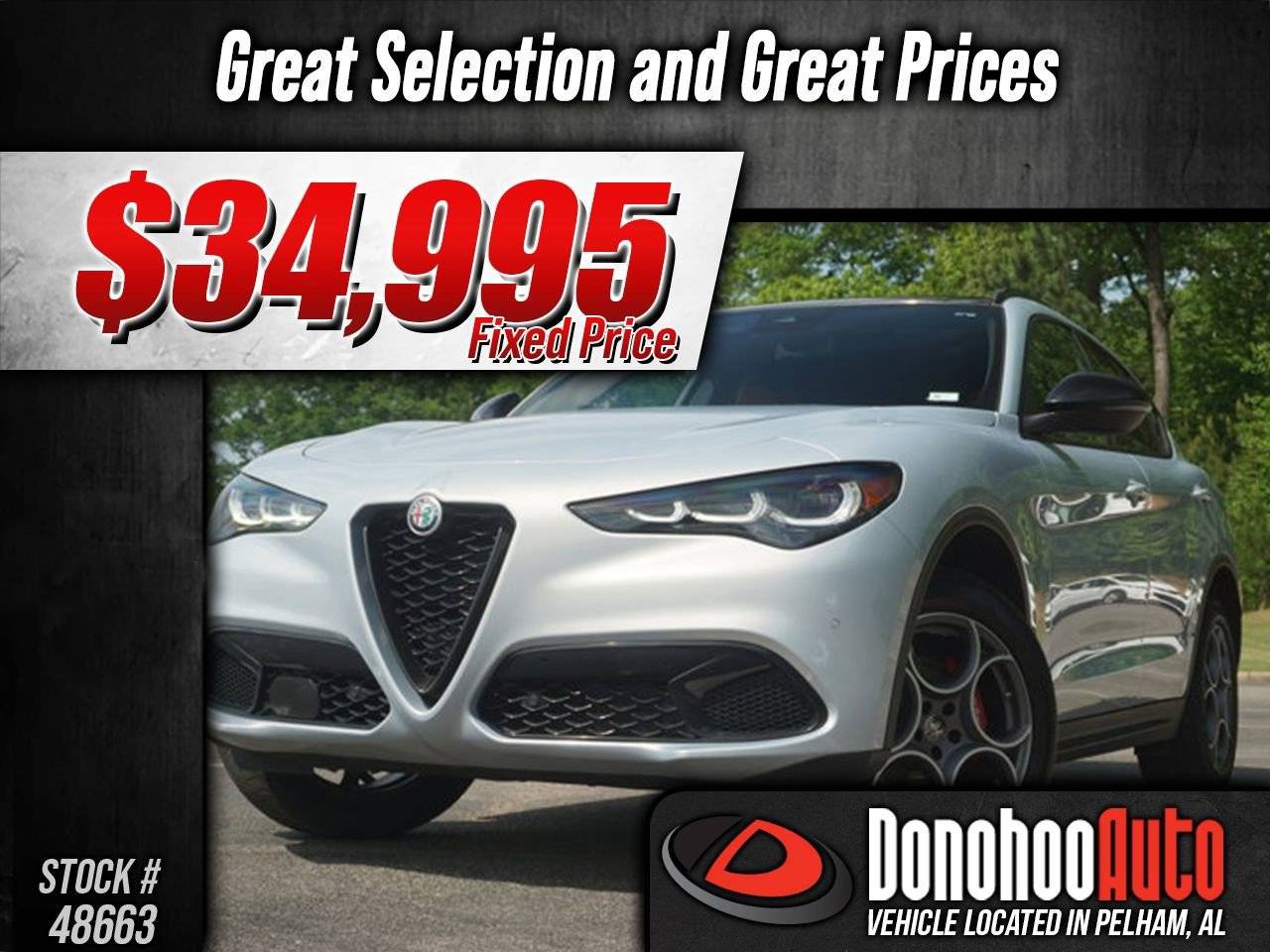 2024 Alfa Romeo Stelvio Sprint — SUV — 8,159 mi — Pelham, AL