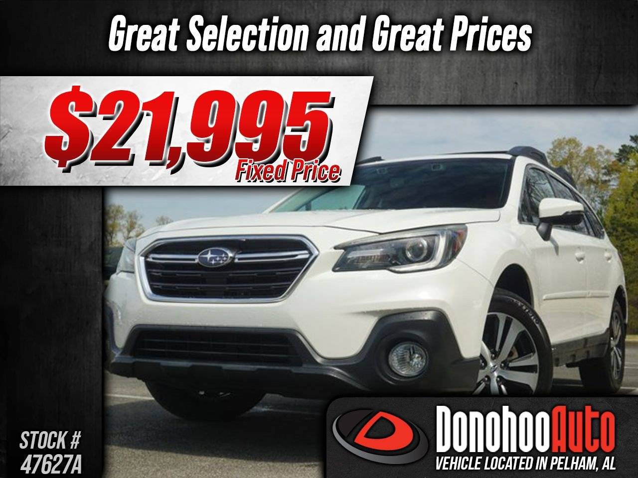 2019 Subaru Outback 2.5i Limited — SUV — 60,990 mi — Pelham, AL