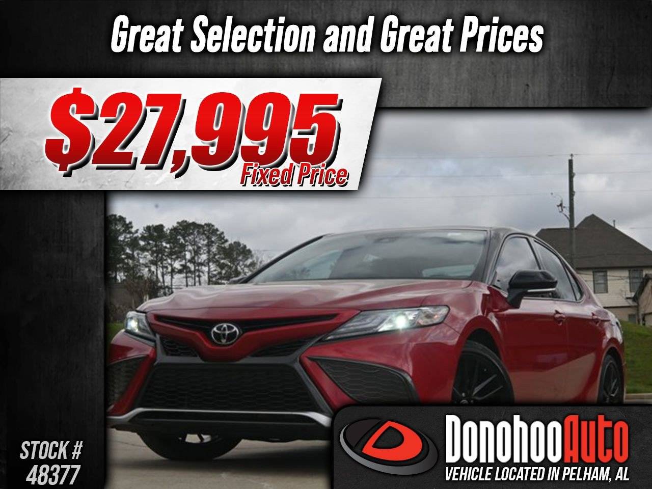 2021 Toyota Camry XSE — Sedan — 32,929 mi — Pelham, AL