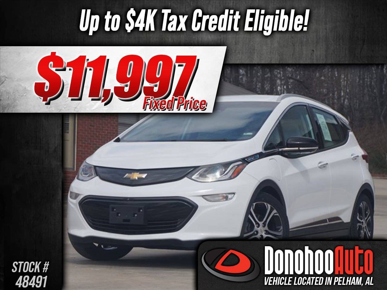 2017 Chevrolet Bolt EV Premier — Hatchback — 27,923 mi — Pelham, AL