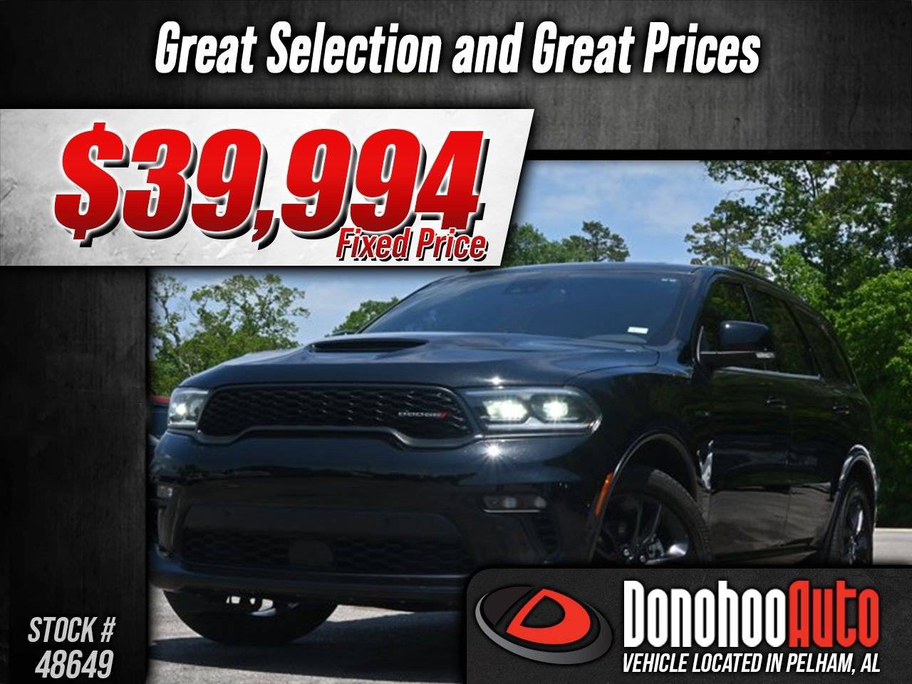 2023 Dodge Durango R/T Plus — SUV — 18,546 mi — Pelham, AL