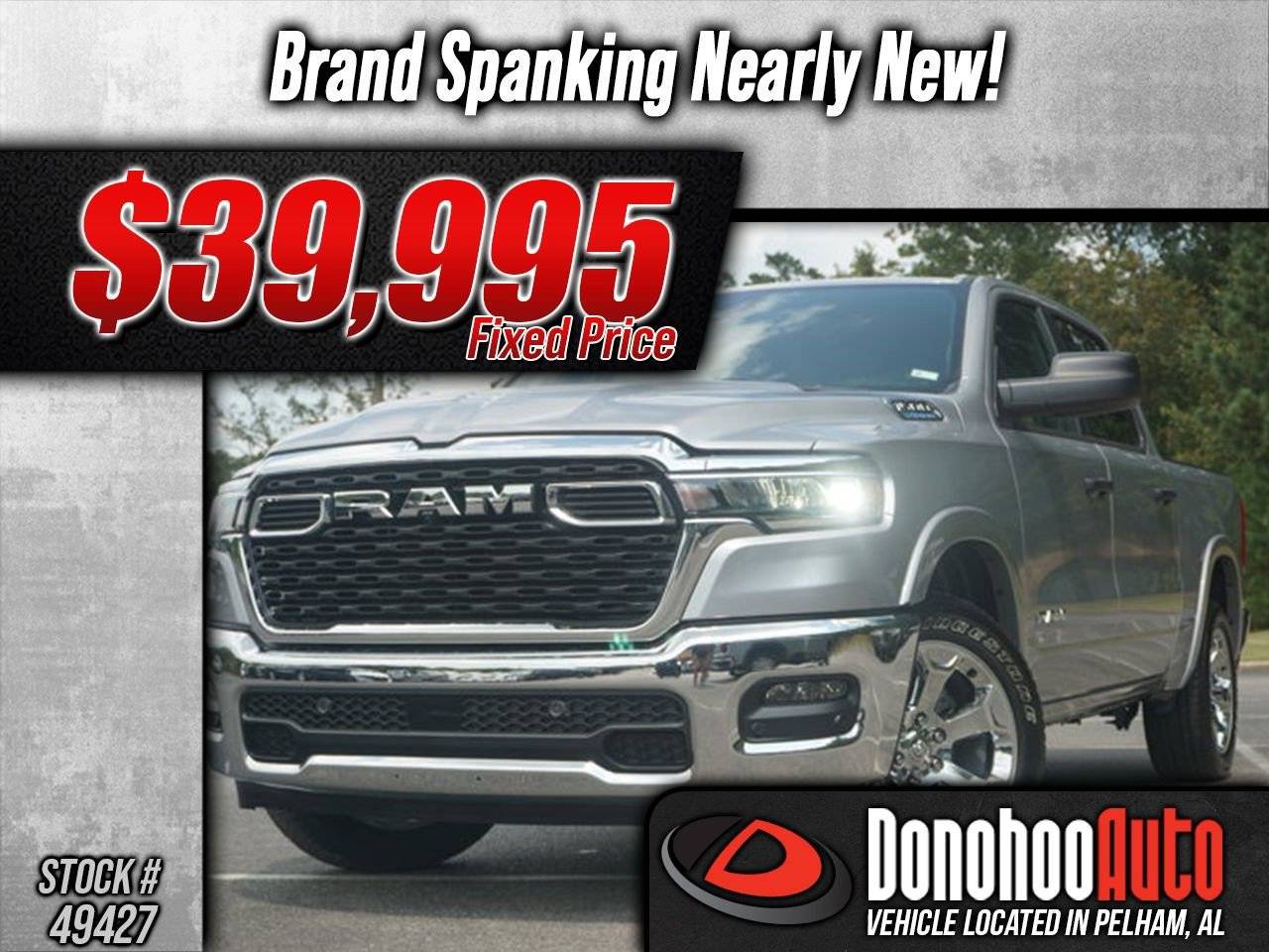 2025 Ram 1500 Big Horn — Pickup Truck — 3,857 mi — Pelham, AL