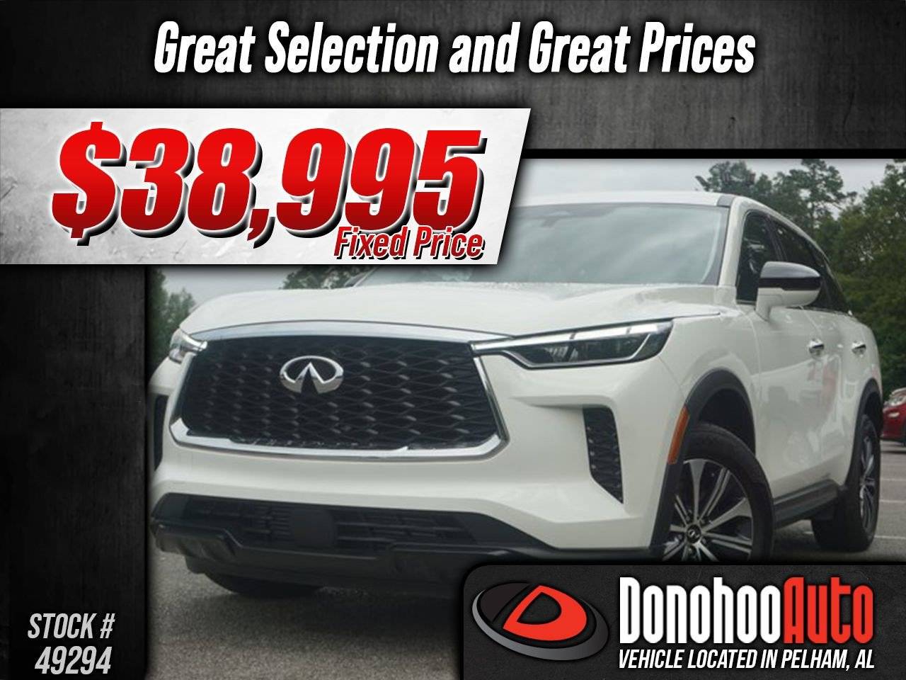 2025 INFINITI QX60 PURE — SUV — 18,536 mi — Pelham, AL
