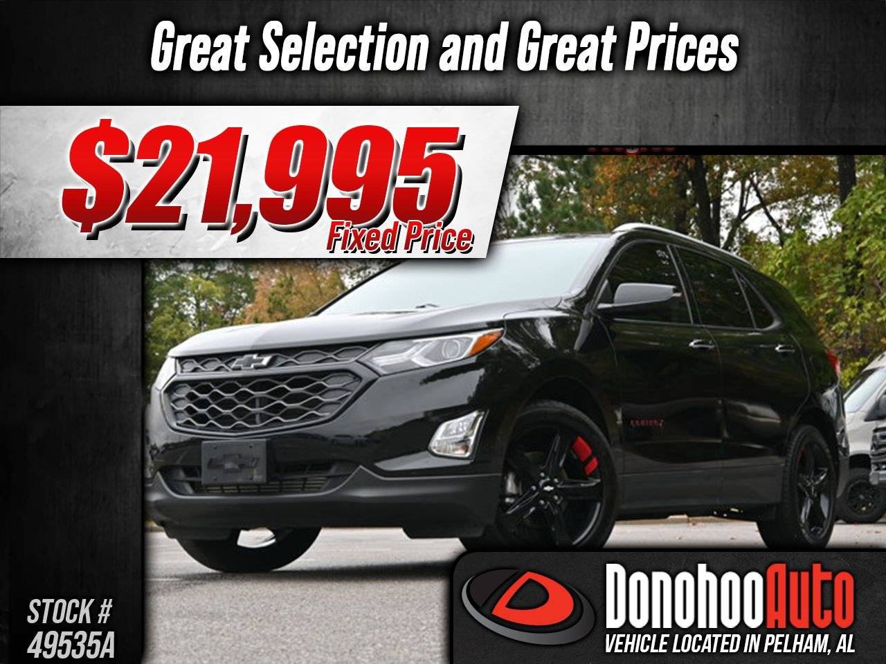 2021 Chevrolet Equinox Premier — SUV — 44,789 mi — Pelham, AL