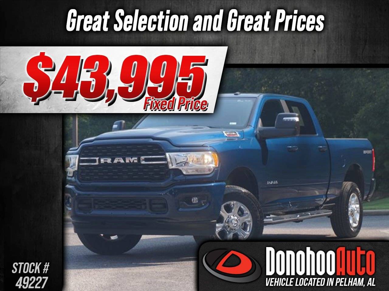 2024 Ram 2500 Big Horn — Pickup Truck — 20,152 mi — Pelham, AL