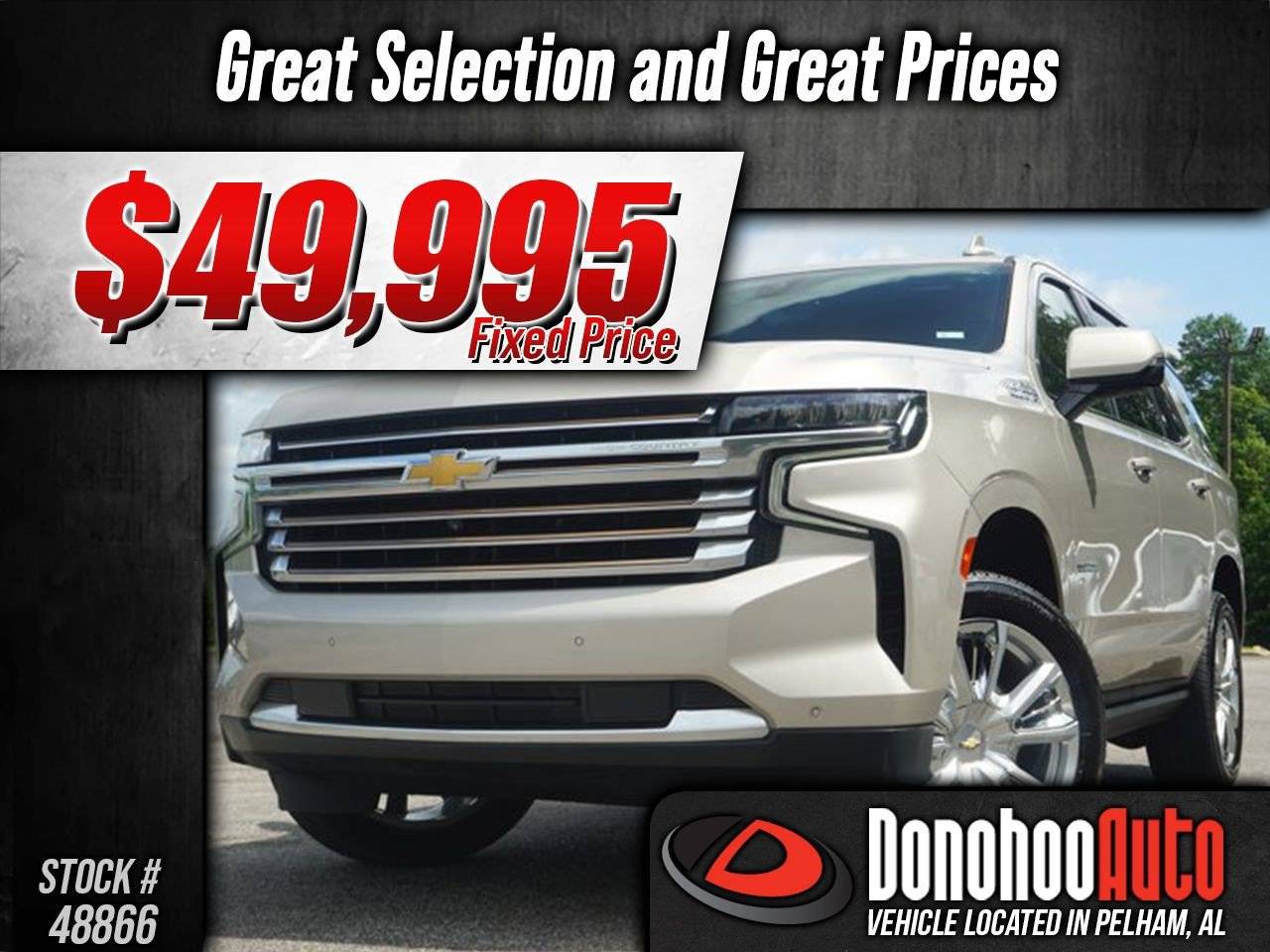 2021 Chevrolet Tahoe High Country — SUV — 57,610 mi — Pelham, AL