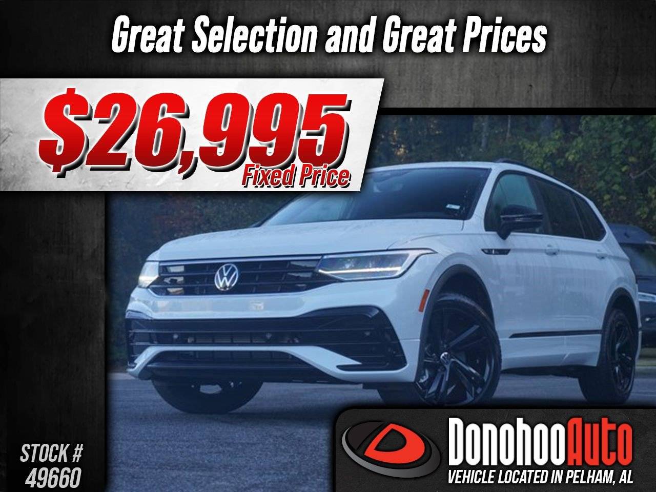 2023 Volkswagen Tiguan SE R-Line Black — SUV — 11,185 mi — Pelham, AL