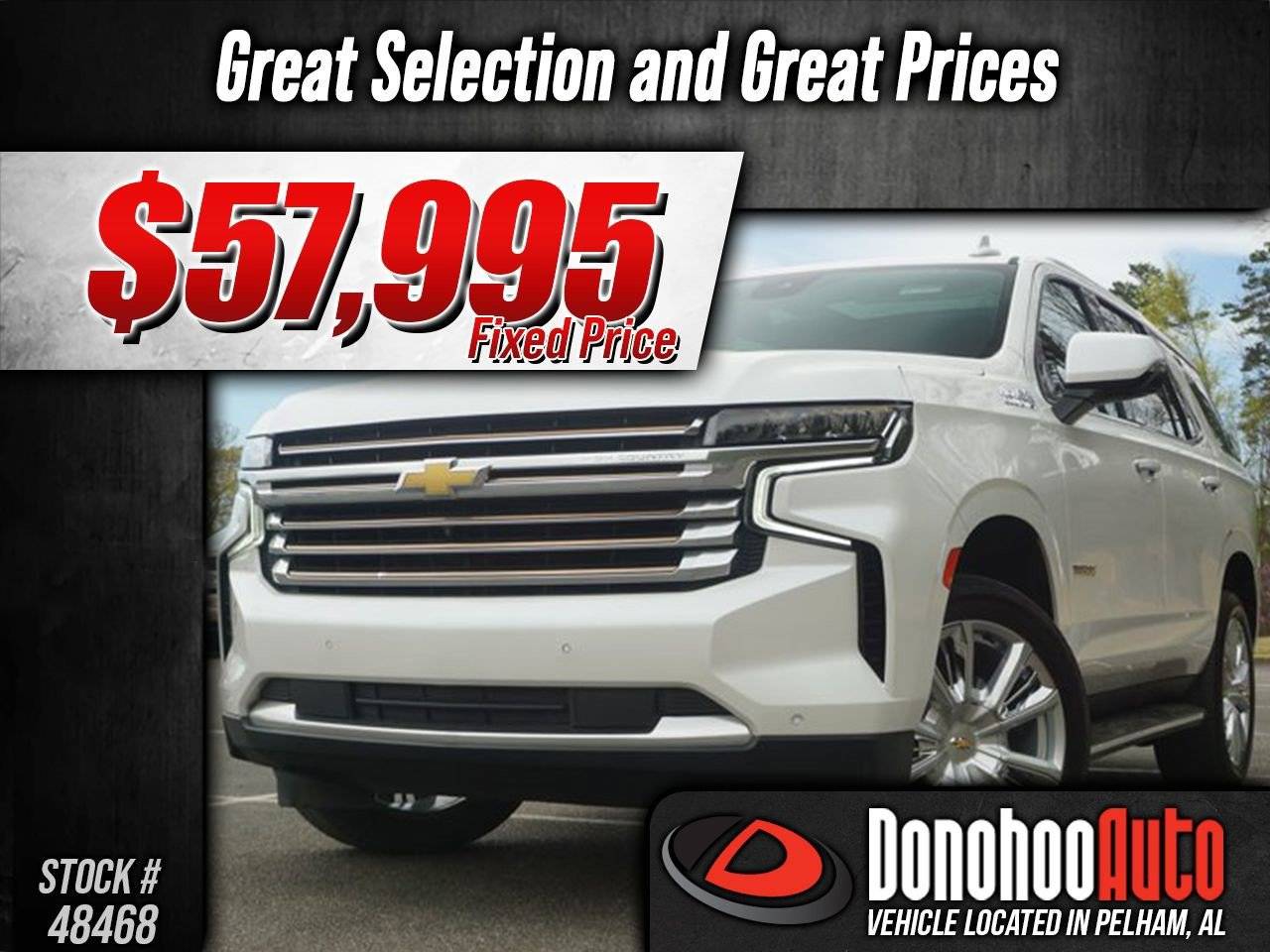 2023 Chevrolet Tahoe High Country — SUV — 53,380 mi — Pelham, AL