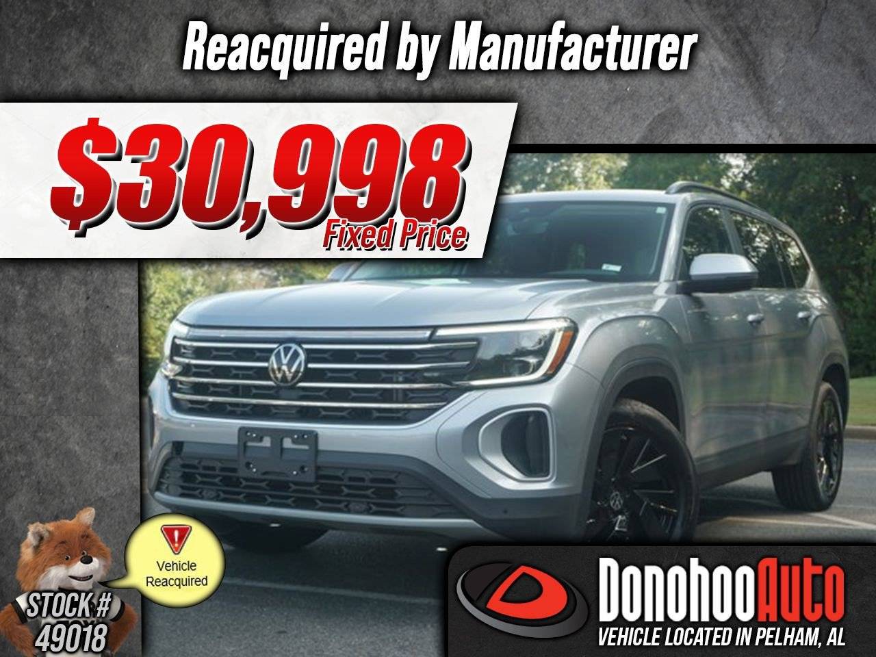 2024 Volkswagen Atlas SE with Technology — SUV — 20,452 mi — Pelham, AL