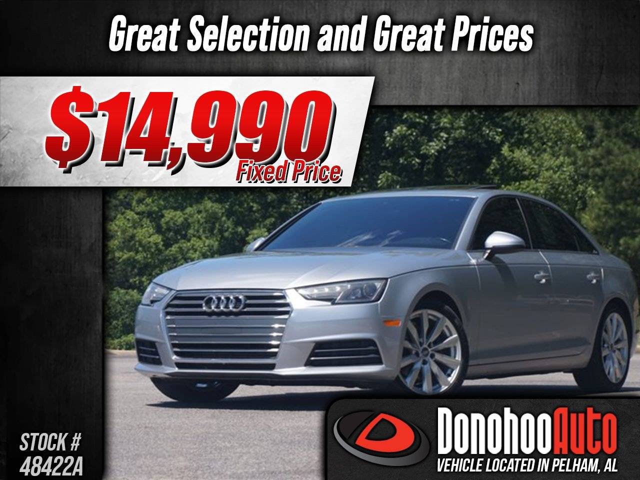 2017 Audi A4 ultra Premium — Sedan — 72,944 mi — Pelham, AL