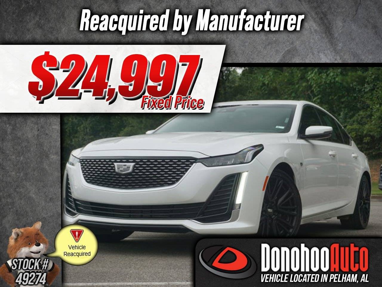 2023 Cadillac CT5 Luxury — Sedan — 66,800 mi — Pelham, AL