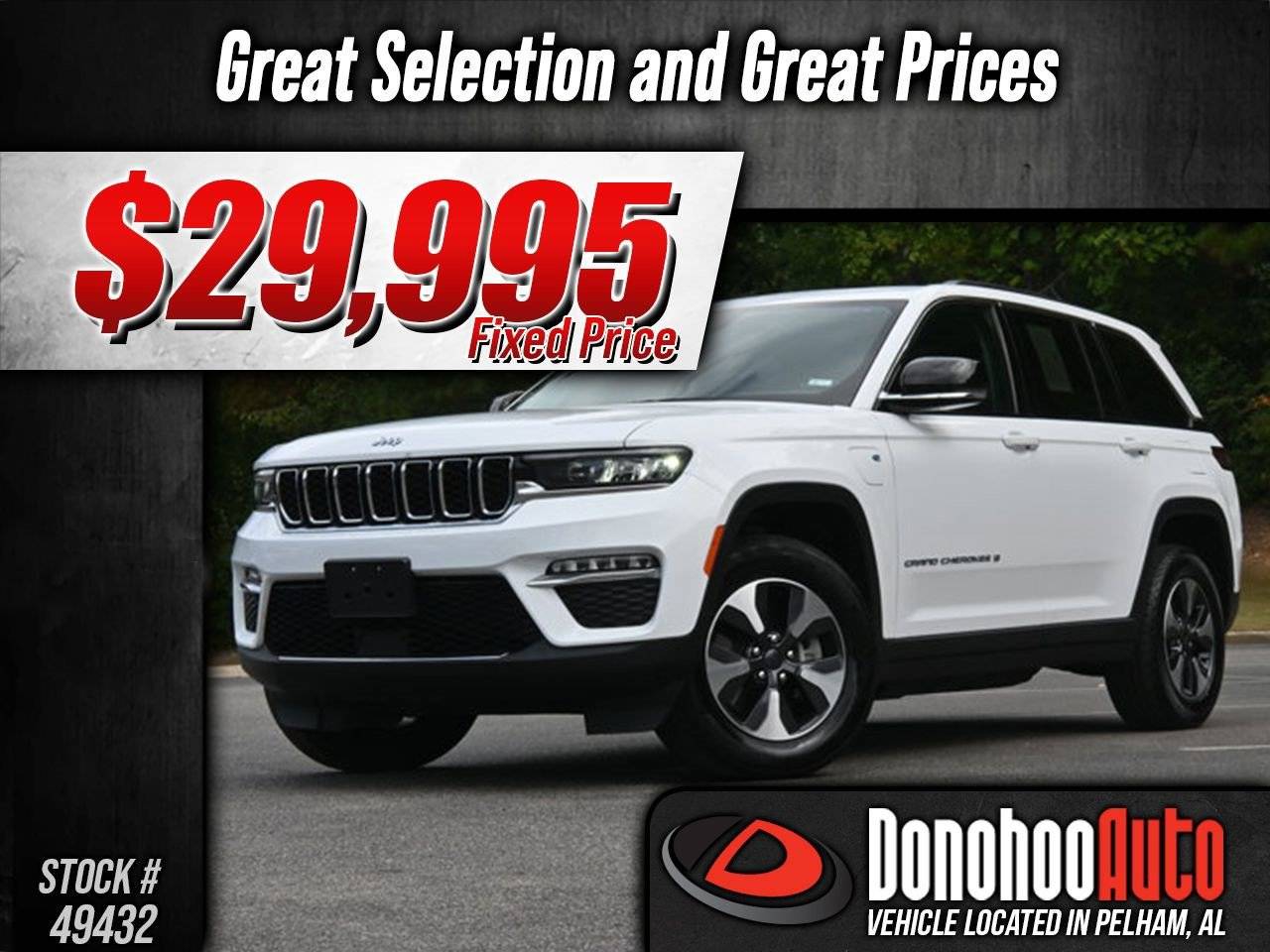 2023 Jeep Grand Cherokee 4xe — SUV — 23,875 mi — Pelham, AL